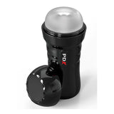 Masturbator Slide & Glide Selbstschmierender Klar Transparent 16,5 x 7,6 cm