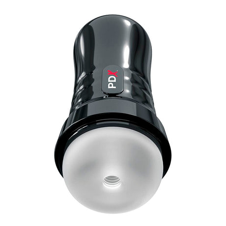 Masturbator Slide & Glide Selbstschmierender Klar Transparent 16,5 x 7,6 cm
