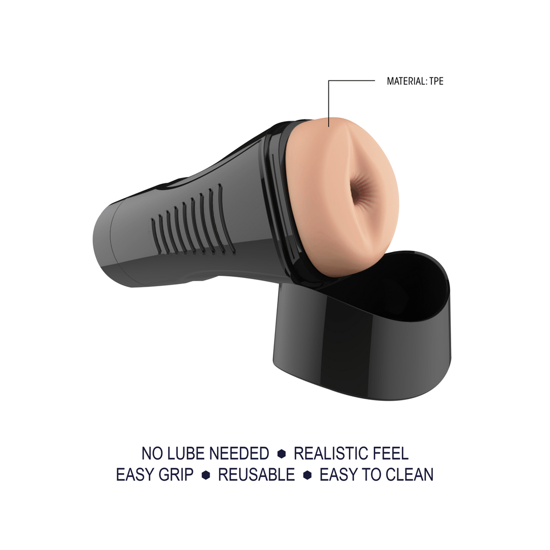 Masturbator SLT Easy Grip XL Anal Natur 24 x 10 cm – Ansicht 7