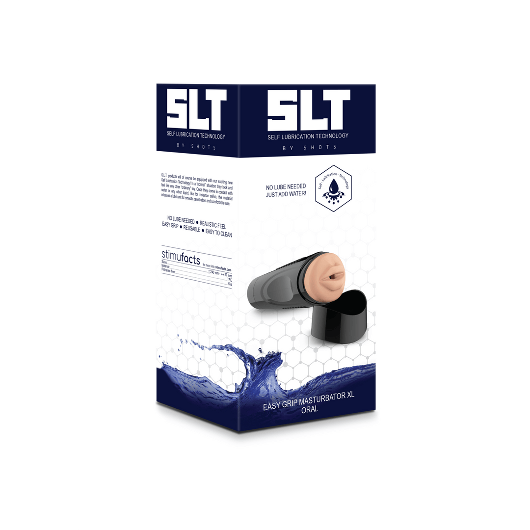 Masturbator SLT Easy Grip XL Oral Natur 24 x 10 cm – Ansicht 2