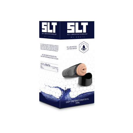 Masturbator SLT Easy Grip XL Oral Natur 24 x 10 cm – Ansicht 2
