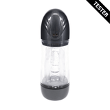Masturbator SonicPull mit Saug- und Vibrationsfunktion Gun Metal 14 x Ø 8,5 cm – Ansicht 10