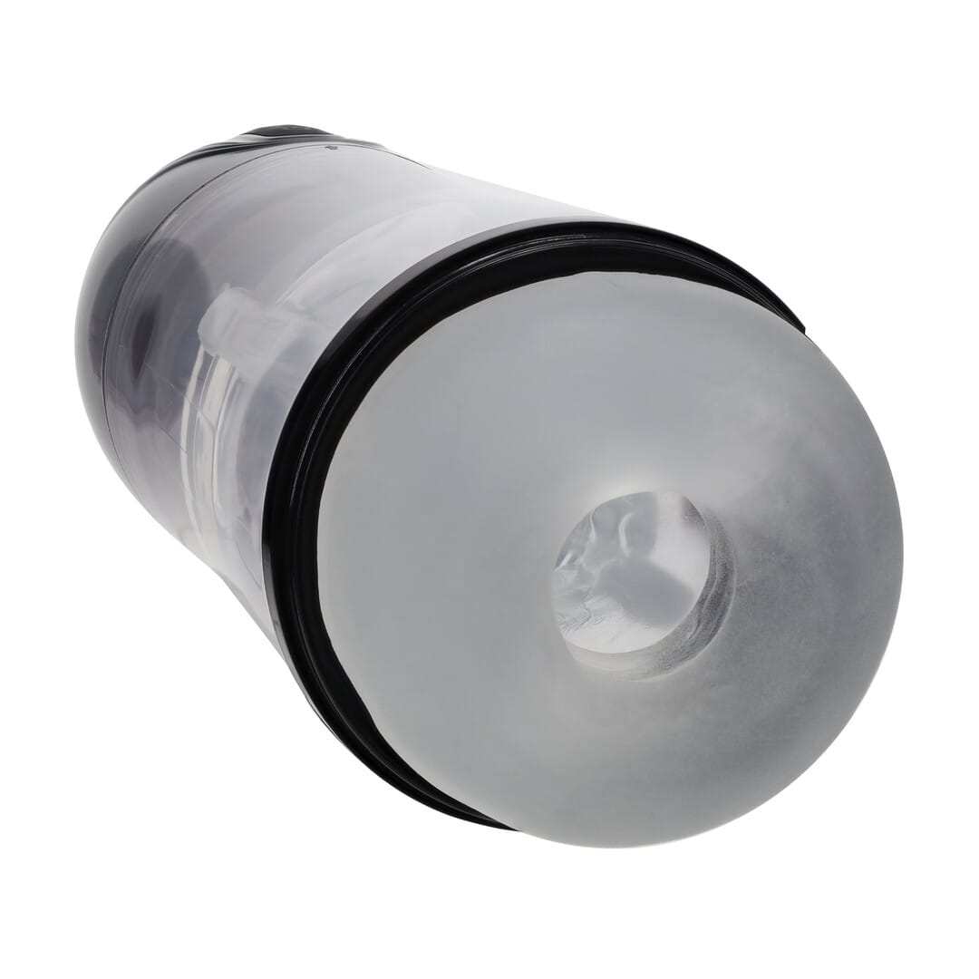 Masturbator SonicPull mit Saug- und Vibrationsfunktion Gun Metal 14 x Ø 8,5 cm – Ansicht 3
