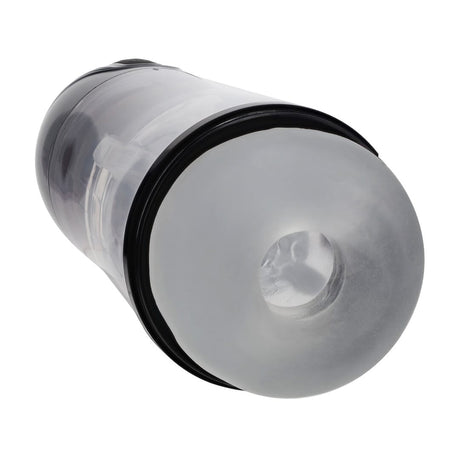 Masturbator SonicPull mit Saug- und Vibrationsfunktion Gun Metal 14 x Ø 8,5 cm – Ansicht 3