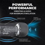 Masturbator SonicPull mit Saug- und Vibrationsfunktion Gun Metal 14 x Ø 8,5 cm – Ansicht 5