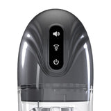 Masturbator SonicPull mit Saug- und Vibrationsfunktion Gun Metal 14 x Ø 8,5 cm – Ansicht 7