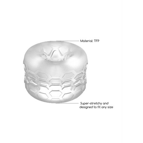 Masturbator Sono N°94 wendbar Transparent 4 x Ø 4 cm – Ansicht 5