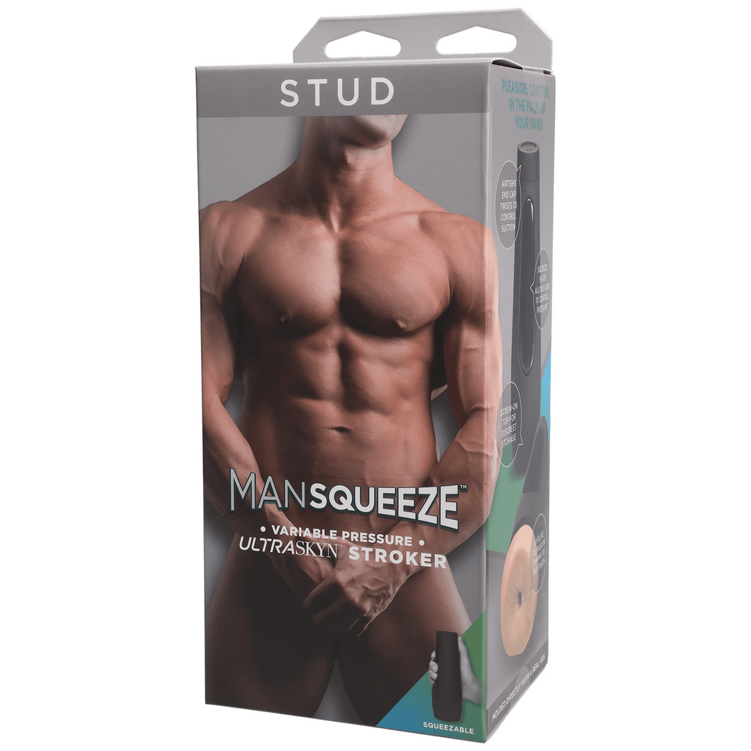 Masturbator Man Squeeze Stud Po Natur 22,1 x Ø 8,4 cm – Ansicht 4
