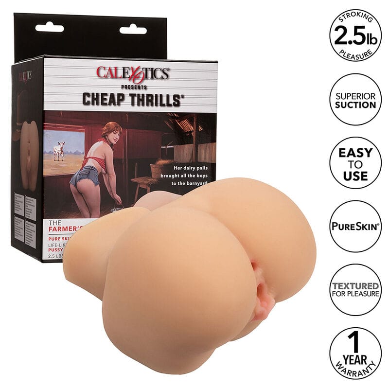 Masturbator the Farmers Daughter Doppelt Realistischer Fleisch Hautfarbe