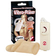 Masturbator Vibro Präser, 8 x 3,5 cm