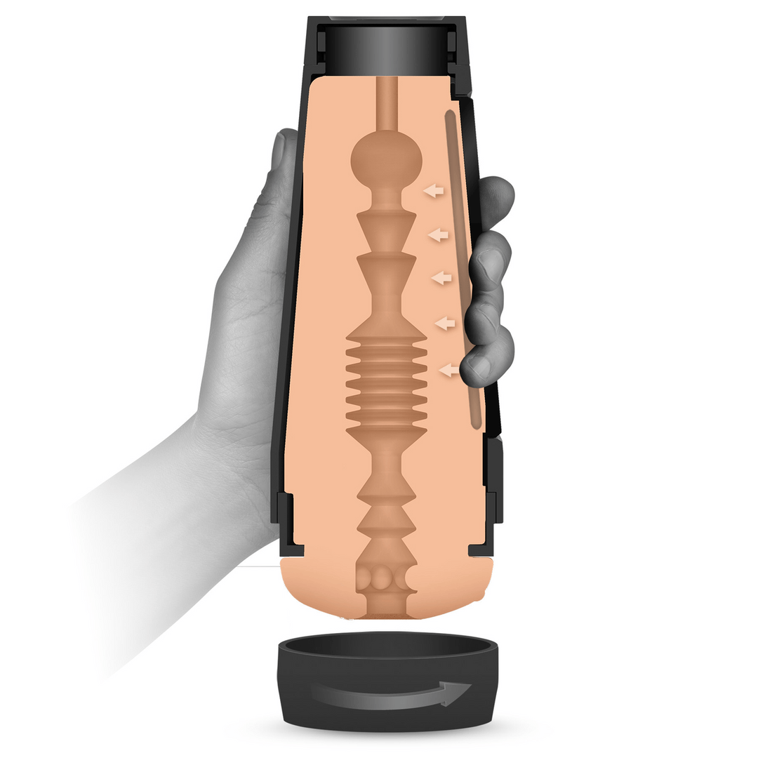 Masturbator Main Squeeze Vicky Vette Pussy Natur 22,1 x Ø 8,4 cm – Ansicht 5