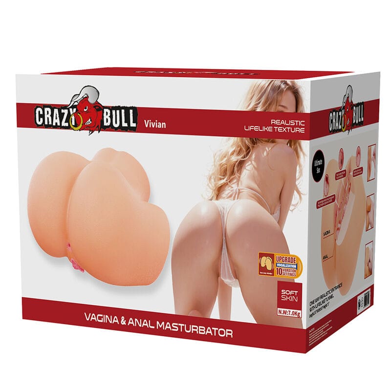 Masturbator Vivian Vagina und Anal doppelt mit Vibration Nude – Ansicht 9