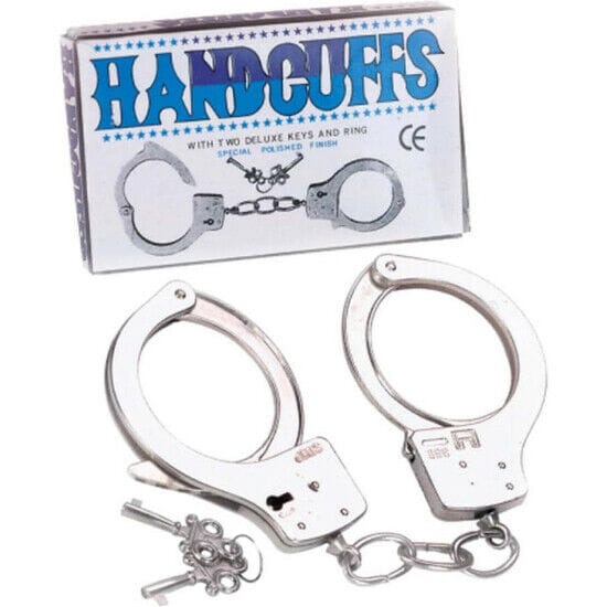 Metall-Handschellen – Ansicht 2
