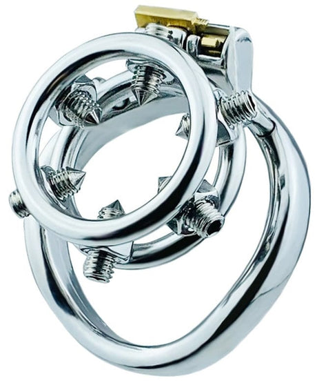 Metall-Keuschheitskäfig Annel Pics 3.5 x 3.2cm