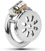 Metall-Keuschheitskäfig Flat 2cm