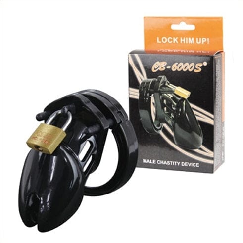 MINI LOCKY Keuschheitsgürtel 6 x 3.2 cm Schwarz