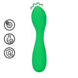Mini-Vibrator flexibel Grün 14 x 3 cm