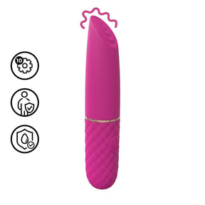 Mini-Vibrator Lippenstift Pink 10,6 x 2,1 cm