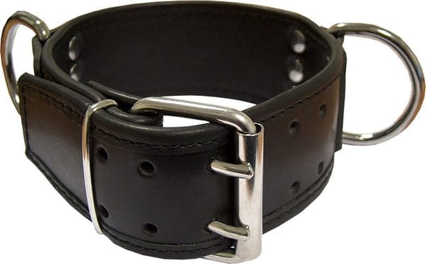 MisterB Lederhalsband breit