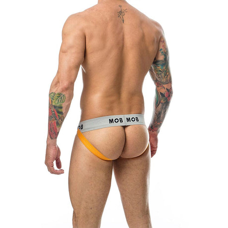 Mob - Classic Jock Stripe Orange Grösse M