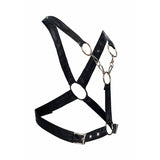 Strap-on Dngeon Gekreuztes Schwarzes Kettengeschirr Eine.6