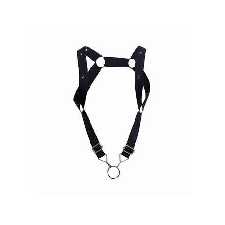 Mob - Dngeon Harness mit Geraden Rücken Schwarz Einheitsgrösse