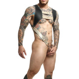Strap-on Dngeon Harness mit Goldenem Eine.2