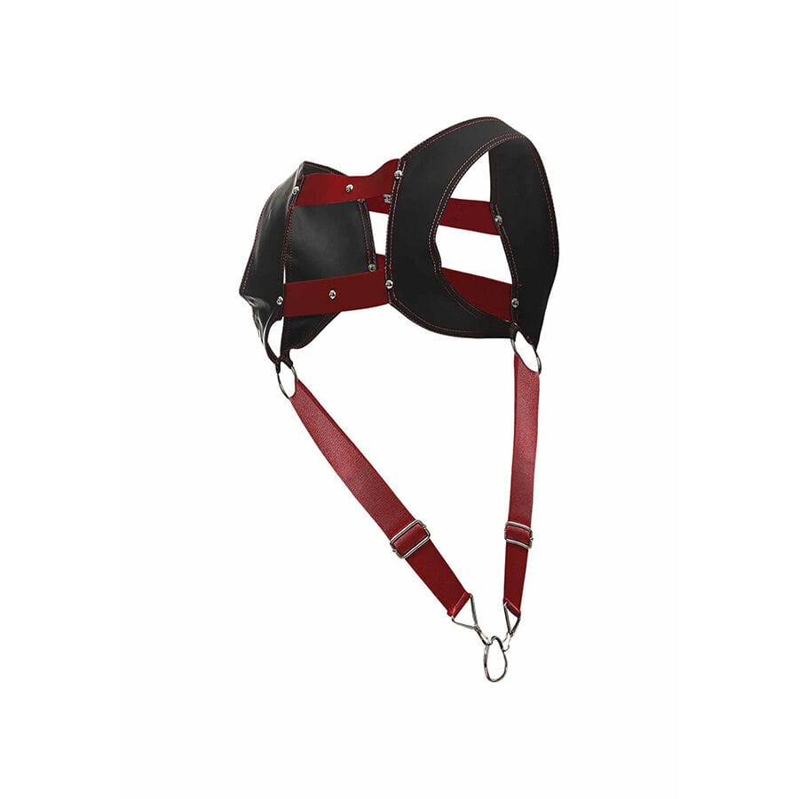 Strap-on Dngeon Harness mit Rotem Eine.6