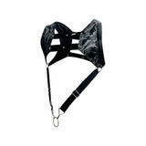 Strap-on Dngeon Harness mit Silbernem Eine.6