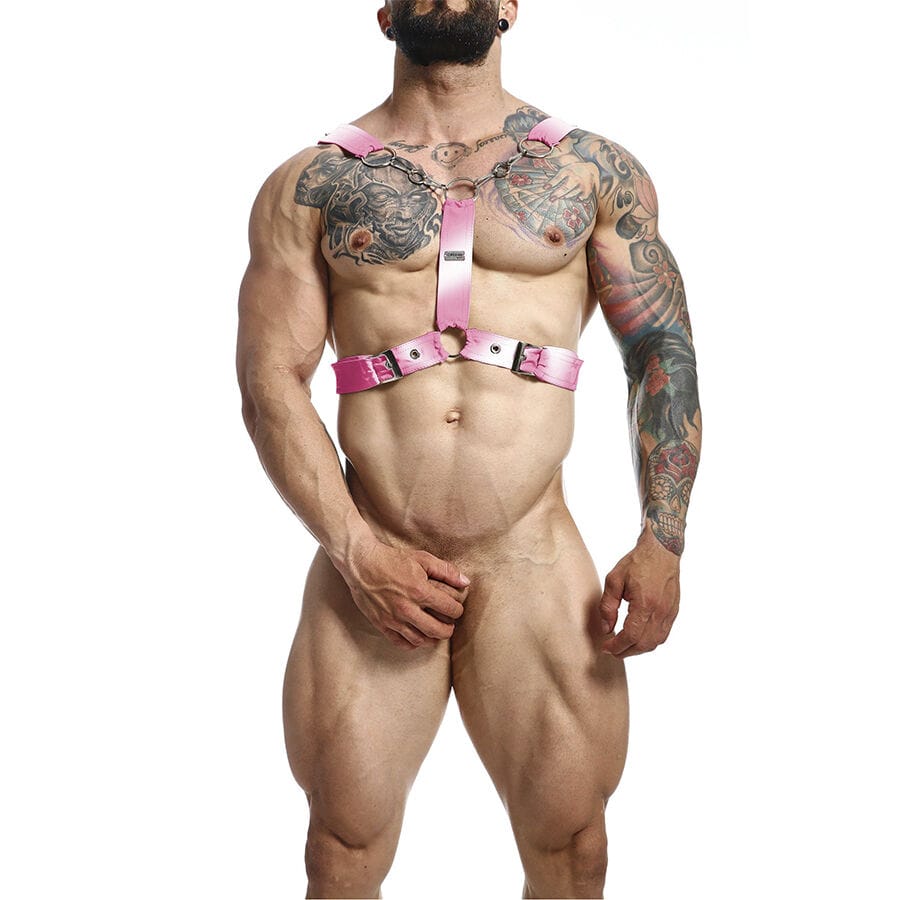 Strap-on Dngeon Pink Chain Harness Einheitsgrösse y