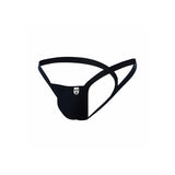 String Schwarzer Tanga S.7