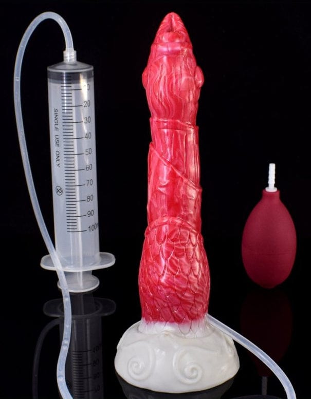 Monster Finn Uhr 20 x 4.8cm Dildo mit Ejakulation