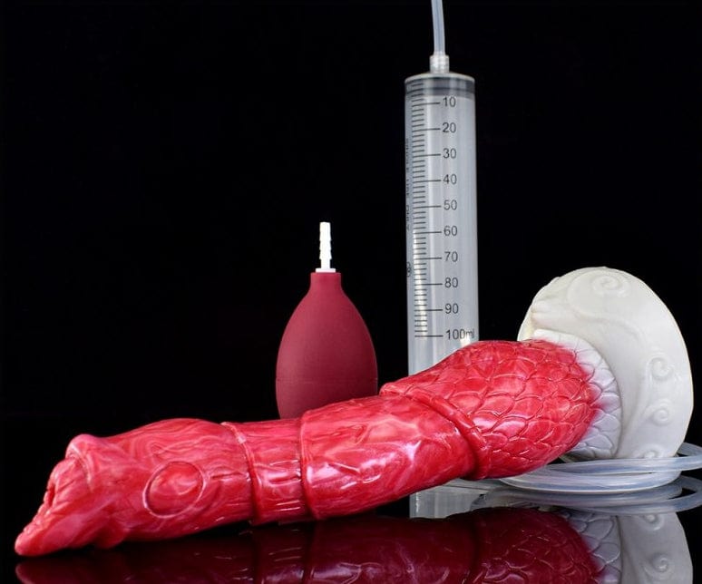 Monster Finn Uhr 20 x 4.8cm Dildo mit Ejakulation