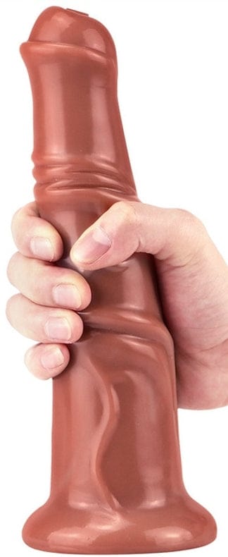Monster Pony Dildo 23 x 6cm Braun
