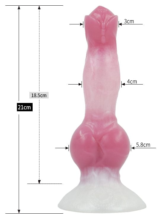 Monsterdildo Sobak 18 x 6cm