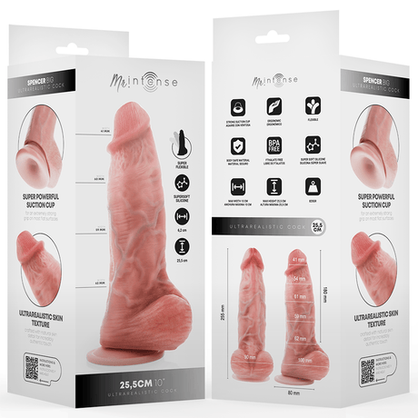 Mr Intense – Big Penis Spencer Silikondildo 25,5 cm – Ø 6,2 cm