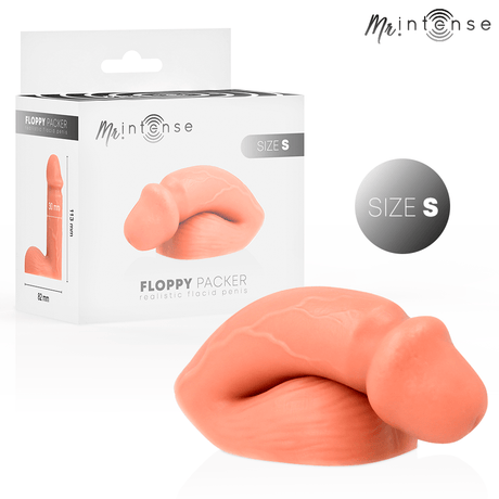 Realistischer Dildo Floppy Size S Realistic Packer 11,3 x 3 cm