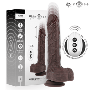 Realistischer Vibrator Matt Realistisches Multifunktions-Motor mit Vibration auf- und