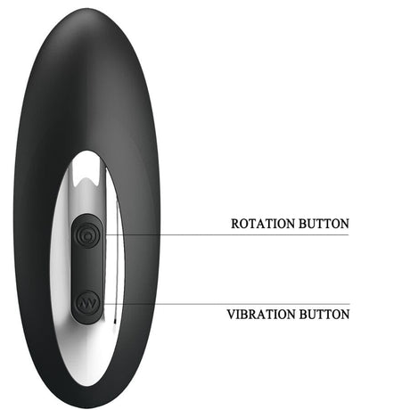 Mr Play - Prostata-Massagegerät mit Rotation und Vibration