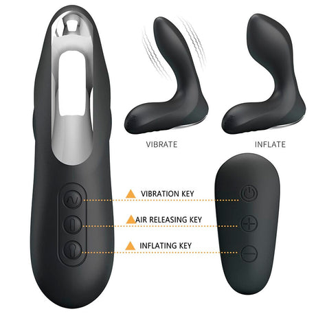 Mr Play - Prostata-Massagegerät mit Vibrationsfernbedienung