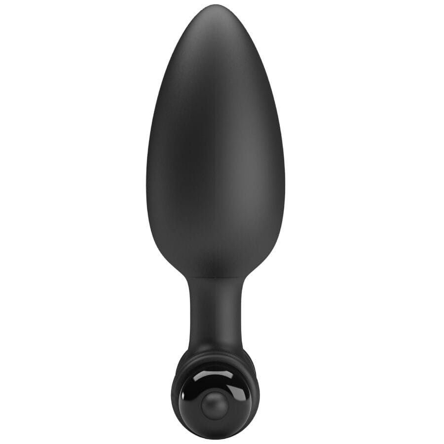 Analplug Super Power Anal Plug mit Vibration Schwarz.3