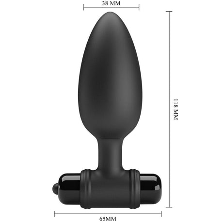 Mr Play - Super Power Anal Plug mit Vibration