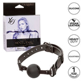 Mundknebel Nocturnal Ball Gag Silikon Schwarz – Ansicht 2
