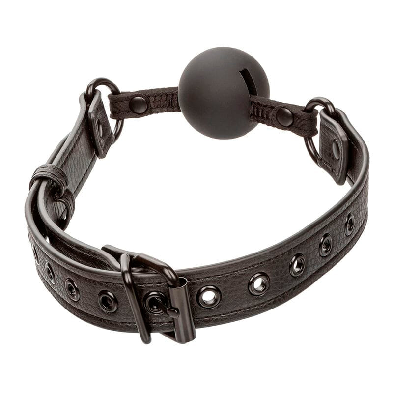 Mundknebel Nocturnal Ball Gag Silikon Schwarz – Ansicht 3