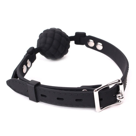 Mundknebel schwarze Perle