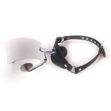 Mundknebel Toilettenpapierhalter