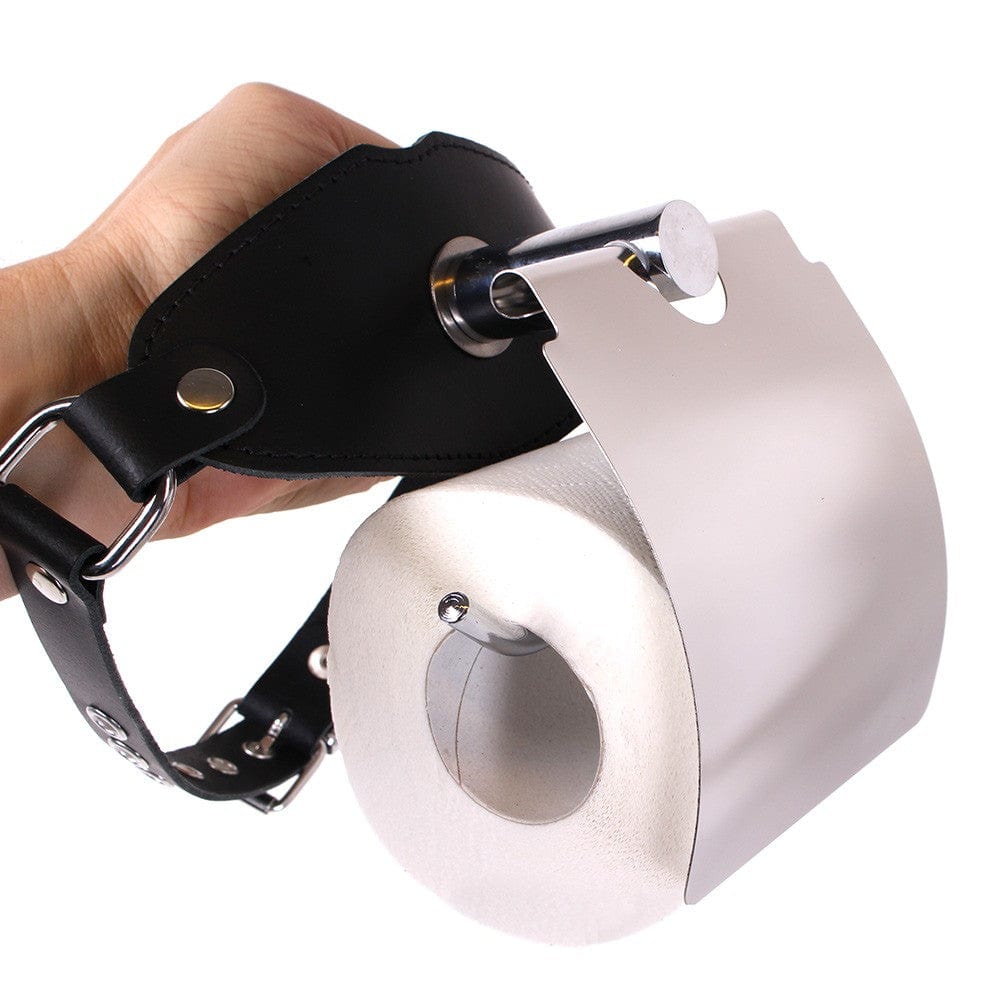 Mundknebel Toilettenpapierhalter