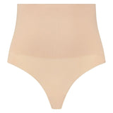 Nahtloser String im Gürtel-Stil Beige Größe L – Ansicht 4