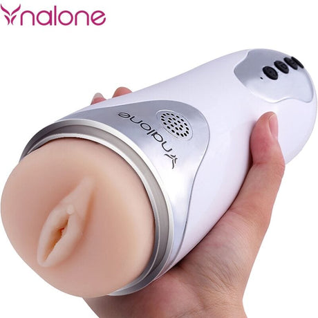 Masturbator Magician mit Vibration Weiss Weiß.4
