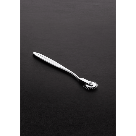 Nervenrad aus Edelstahl einreihig Silber 17,1 cm